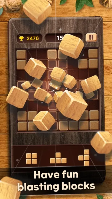 Walnut Wood Block Puzzle Screenshots