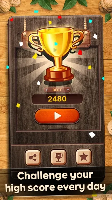 Walnut Wood Block Puzzle Screenshots