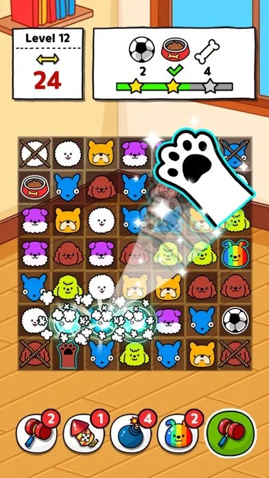 Captures d'écran de Dog Match Puzzle