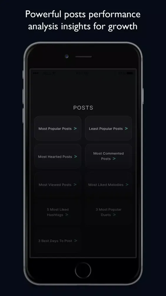 Report.ly for TikTok Screenshots