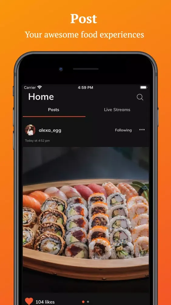FoodFeed - Foodie Social Media Ekran Görüntüleri