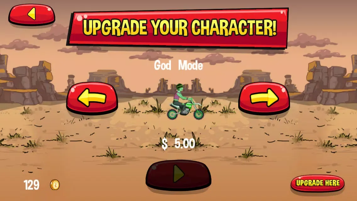 Kick-start MC Madness - Show your mad skill,speed and strength in a turbo bike sprint.应用截图