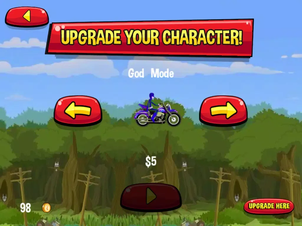 Motocross Stunt-man Hero iPad  Screenshots