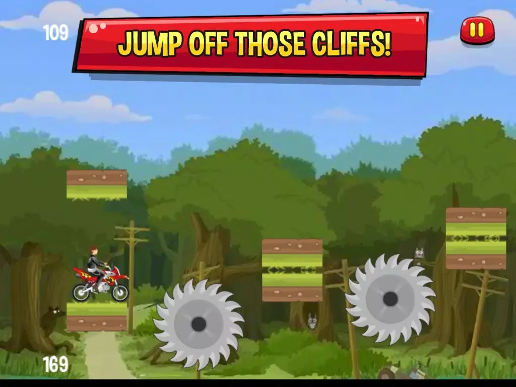 Motocross Stunt-man Hero iPad  Screenshots