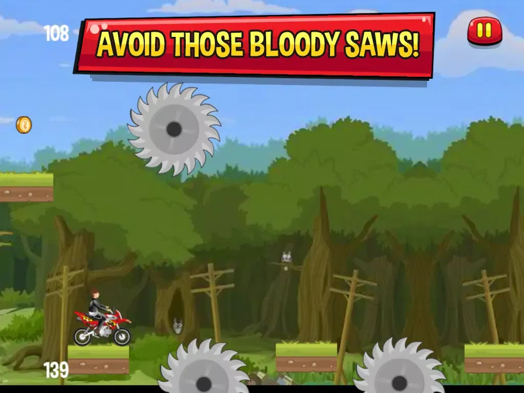 Motocross Stunt-man Hero iPad  Screenshots