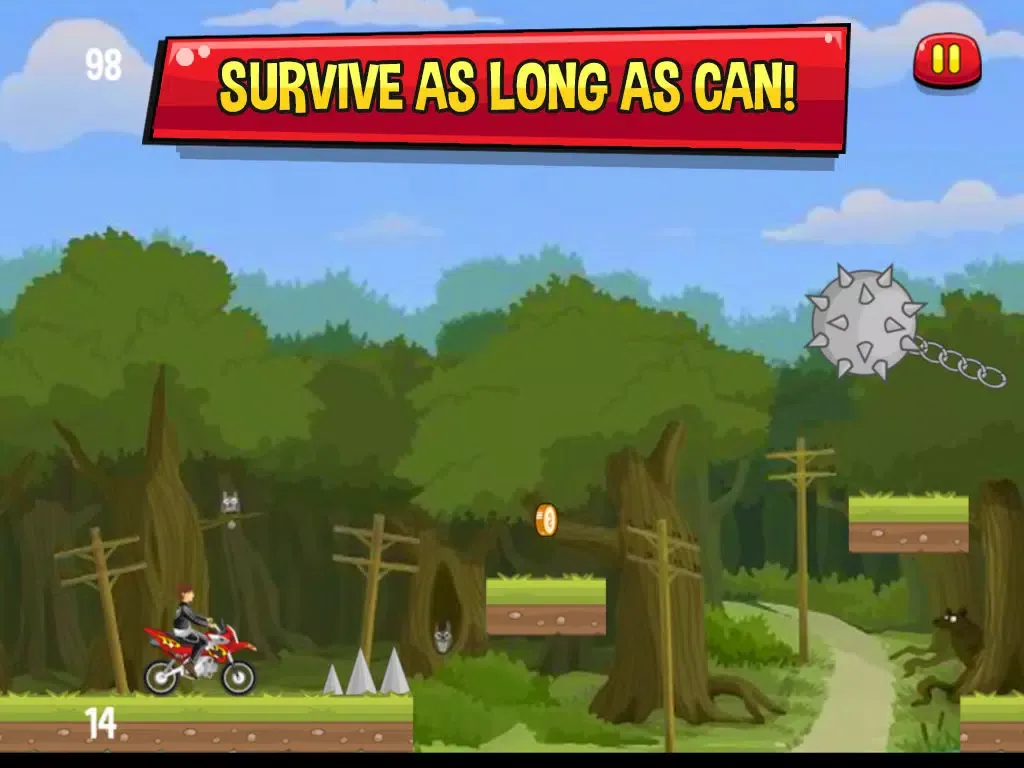 Motocross Stunt-man Hero iPad  Screenshots