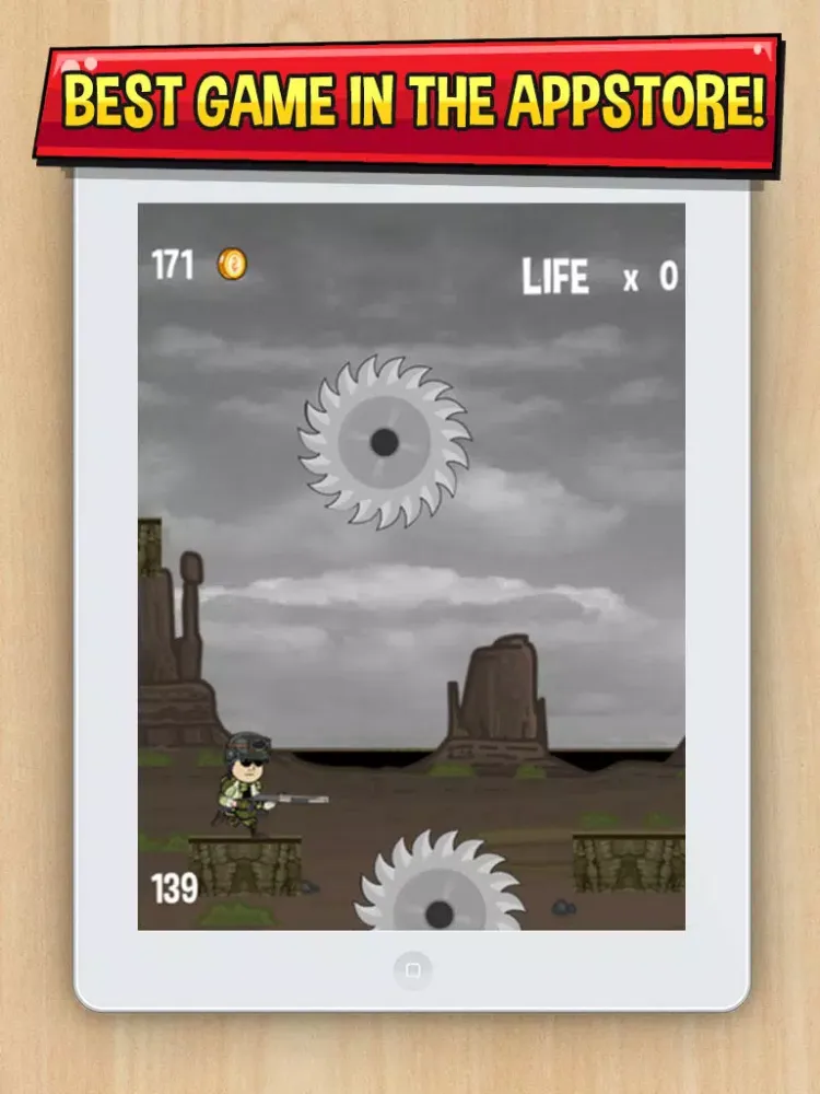 Capturas de tela do Tiny Soldier Siege iPad 