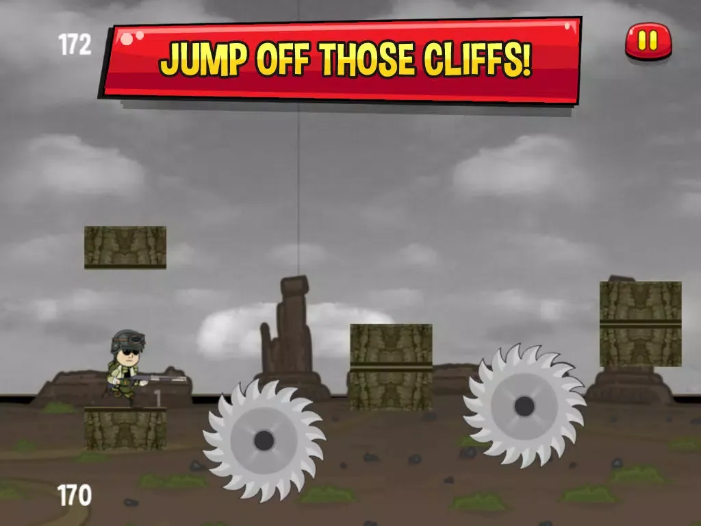 Capturas de tela do Tiny Soldier Siege iPad 
