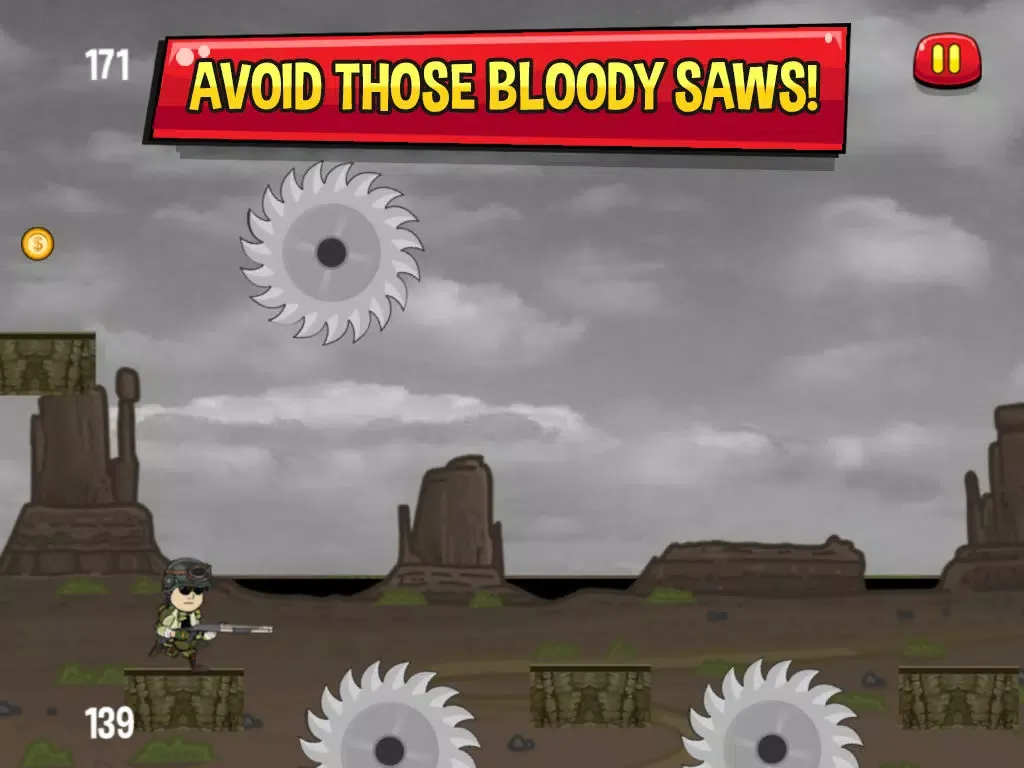 Capturas de tela do Tiny Soldier Siege iPad 