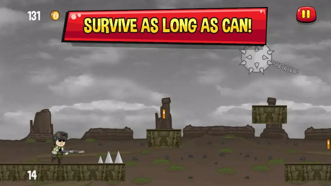 Capturas de tela do Tiny Soldier Siege