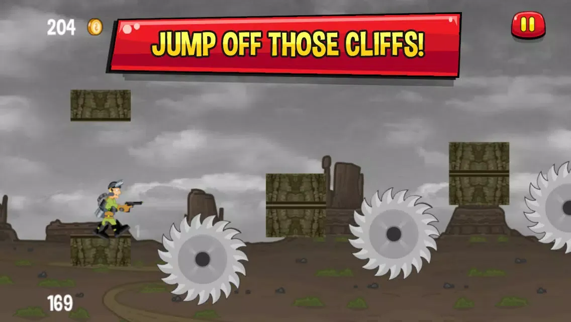 Tangkapan skrin Robot Soldier Dash