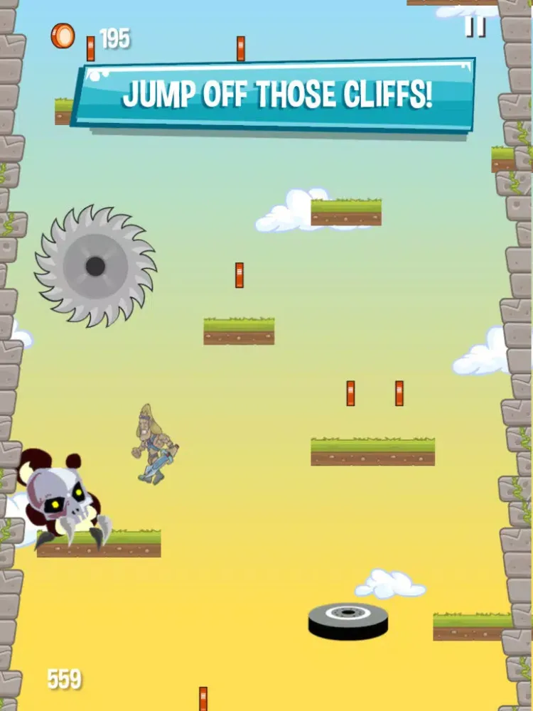 صور Ancient man warrior - Infinite master jump-er. iPad 