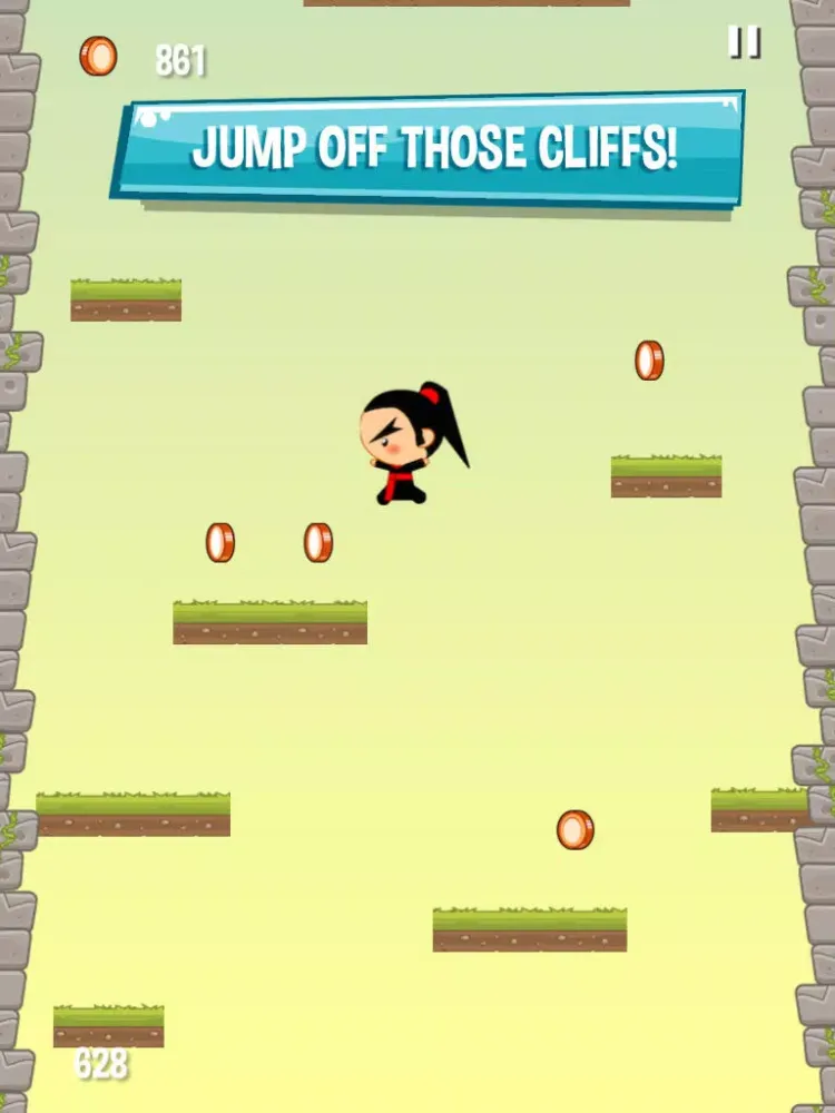 Captures d'écran de Urban Ninja Quest - Jump-ing karate master in a kung-fu blade journey iPad 