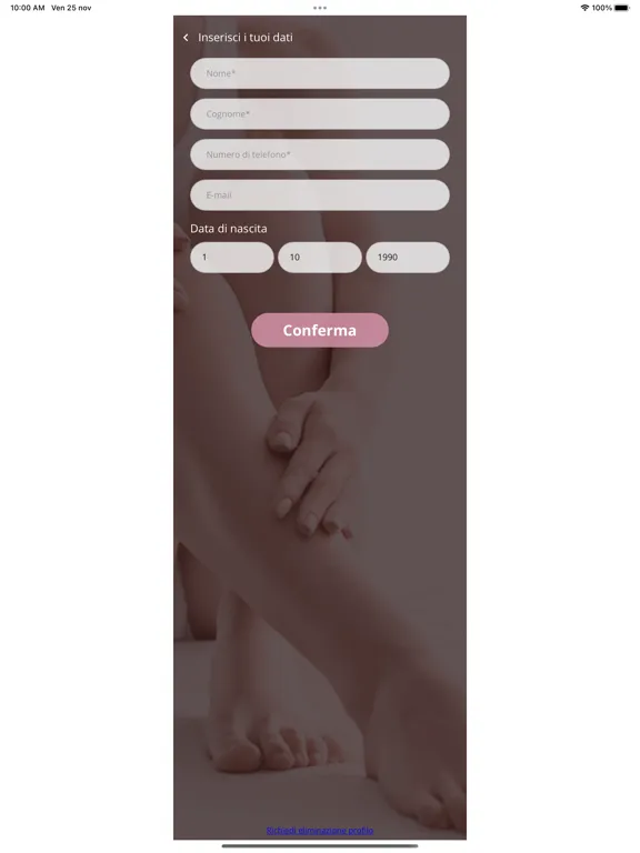 Скриншоты Beauty Lab da Michela iPad 