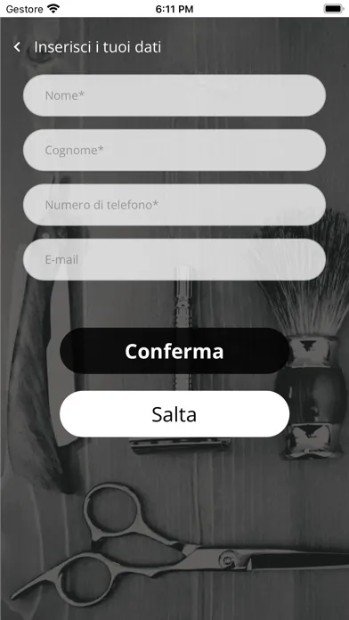 Zrzuty ekranu Catelli Barbershop Luxury
