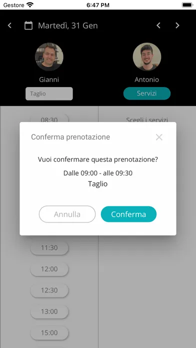 Capturas de tela do Dacci un Taglio - Gianni Apice