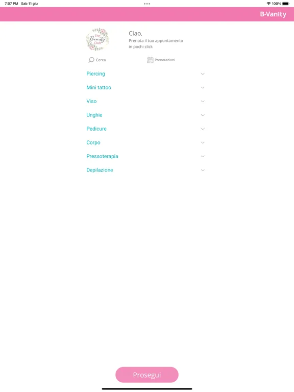 The Beauty Club iPad  স্ক্রিনশট