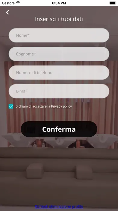 Capturas de pantalla de Ugo Ventriglia Parrucchieri