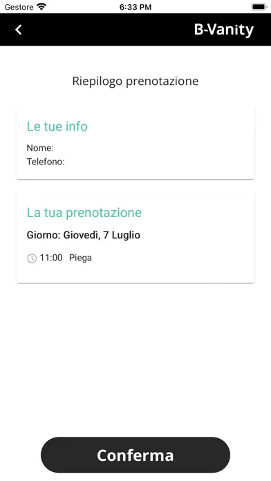 Capturas de pantalla de Ugo Ventriglia Parrucchieri