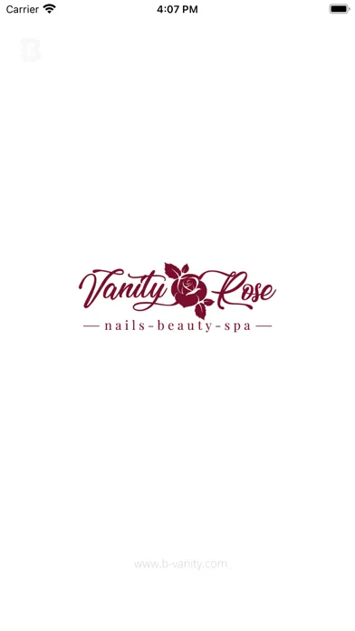 Tangkapan layar Vanity Rose "Nails & Beauty"