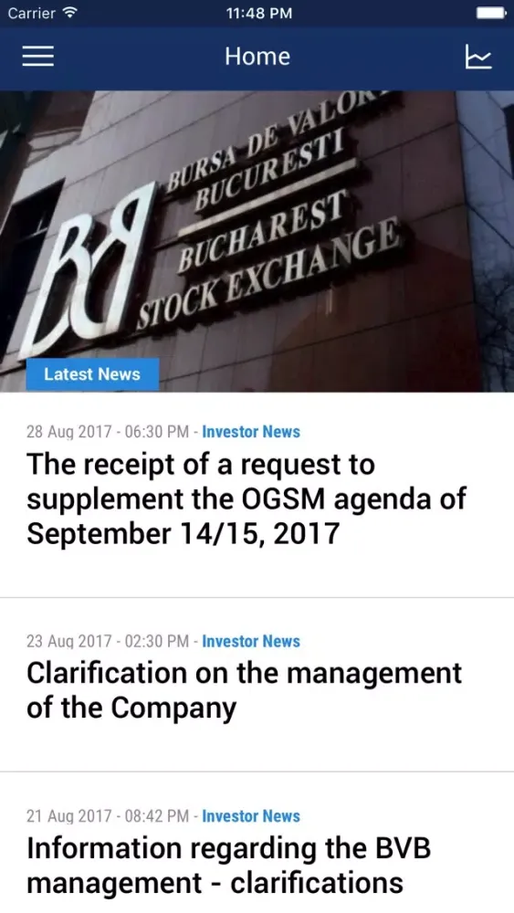 APPLY BVB - Investor App Screenshots