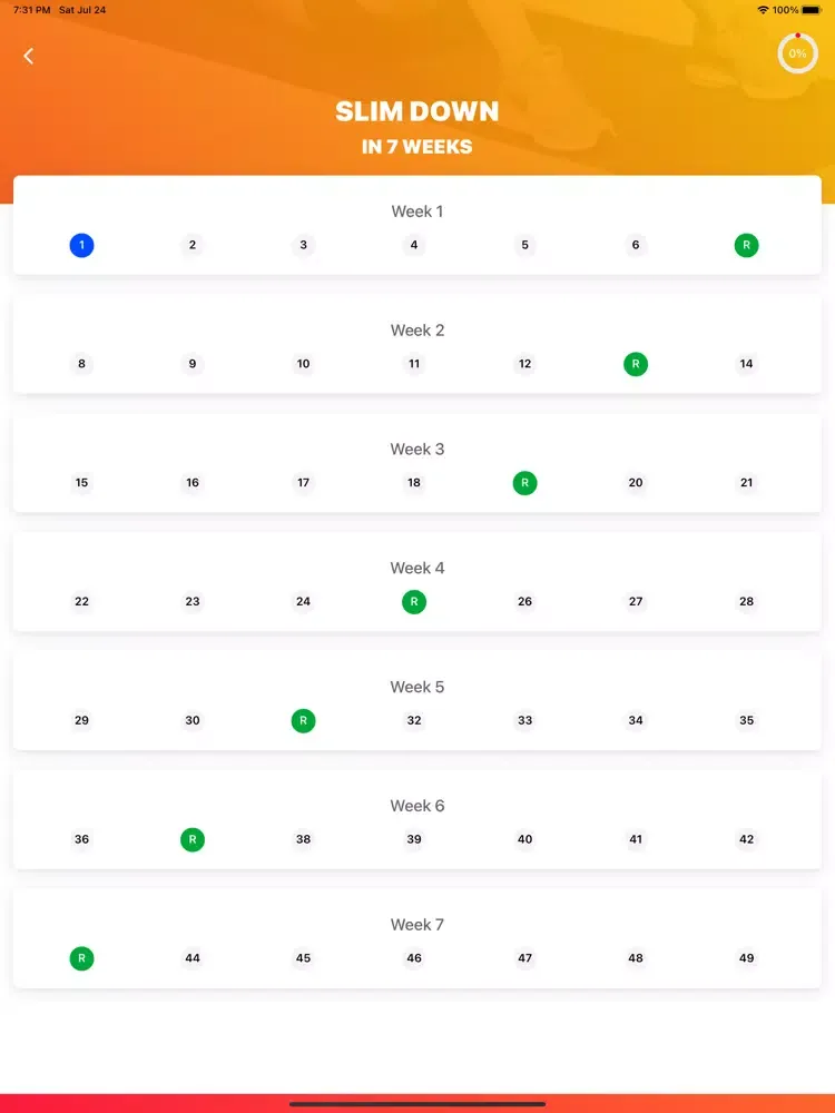 Capturas de tela do Home Workout for Women & Men iPad 