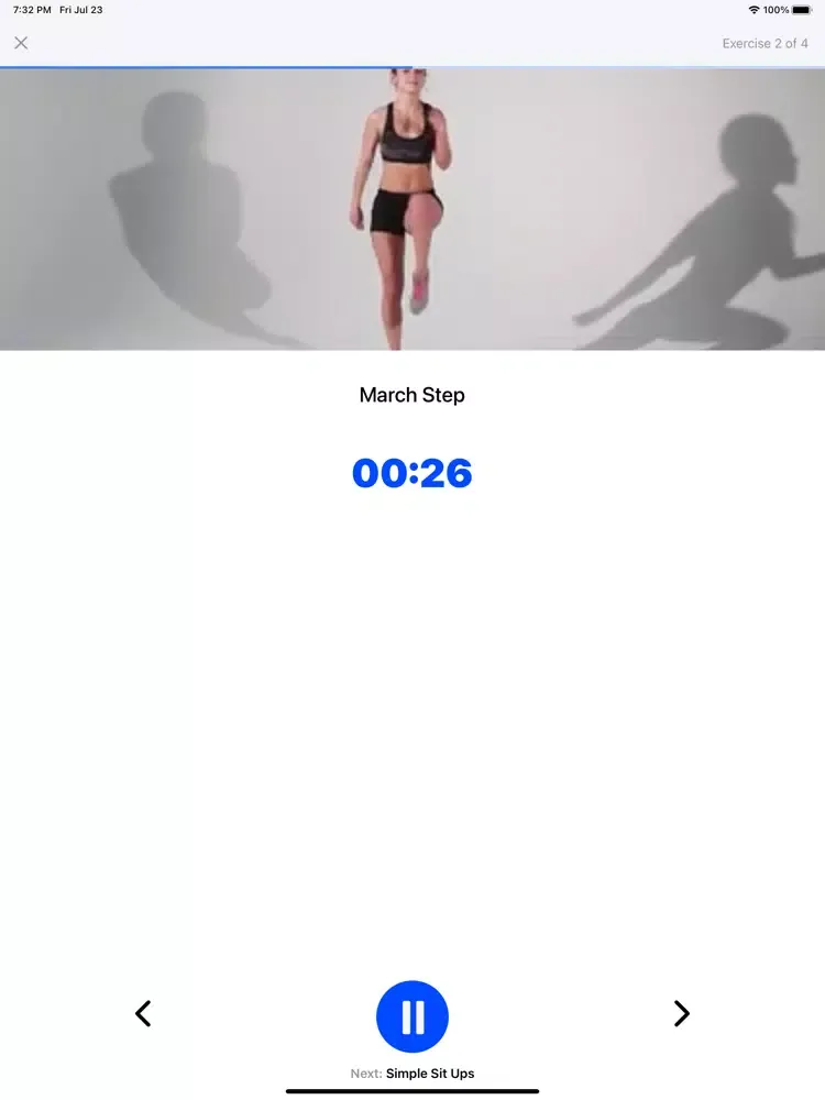Capturas de tela do Home Workout for Women & Men iPad 