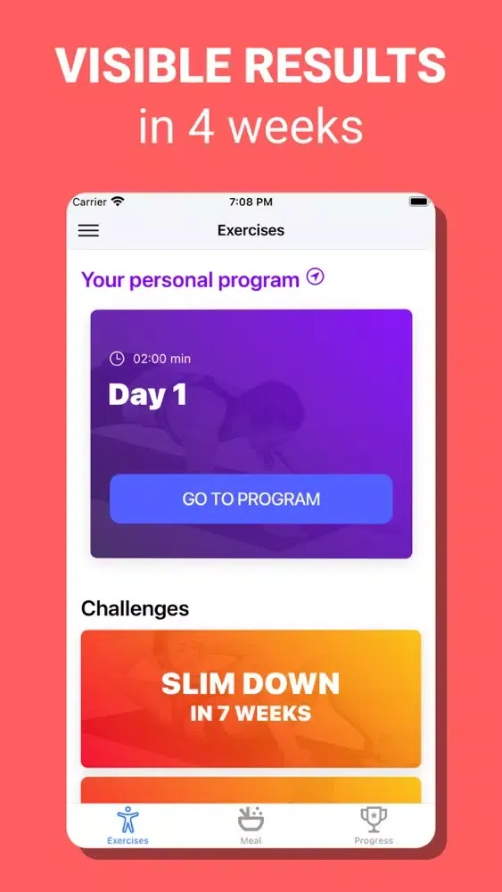 Capturas de tela do Home Workout for Women & Men
