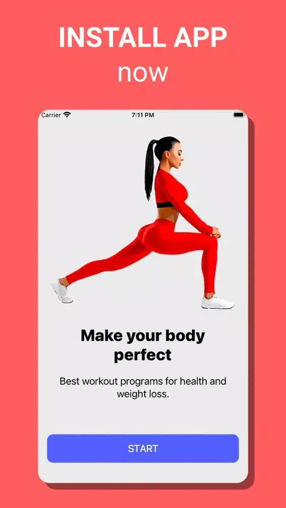 Capturas de tela do Home Workout for Women & Men