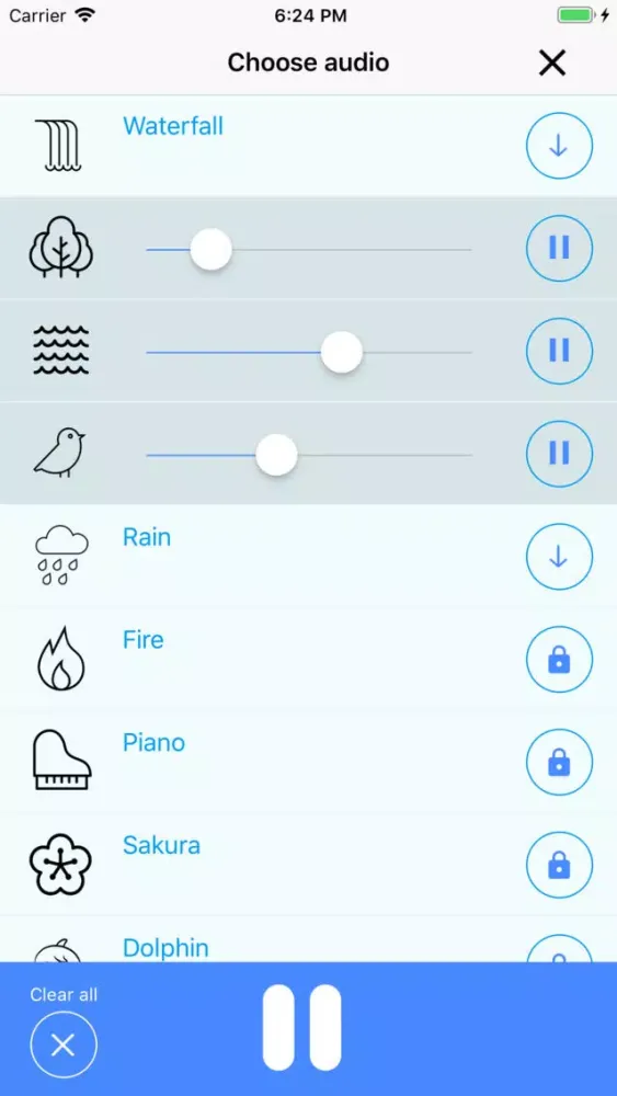 Скриншоты Breathe to Relax Pranayama App