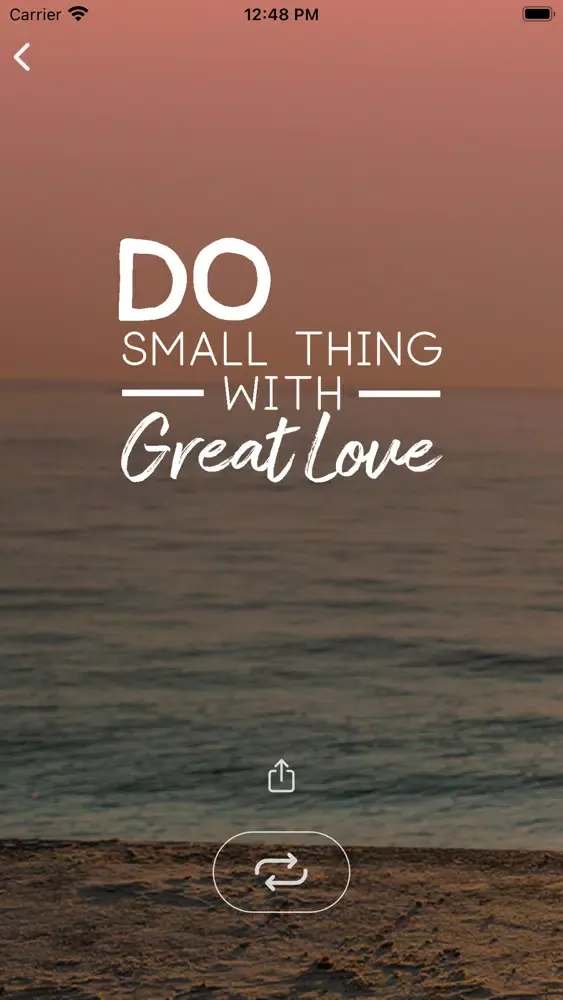 Ảnh chụp màn hình của Motivation Daily Quotes App