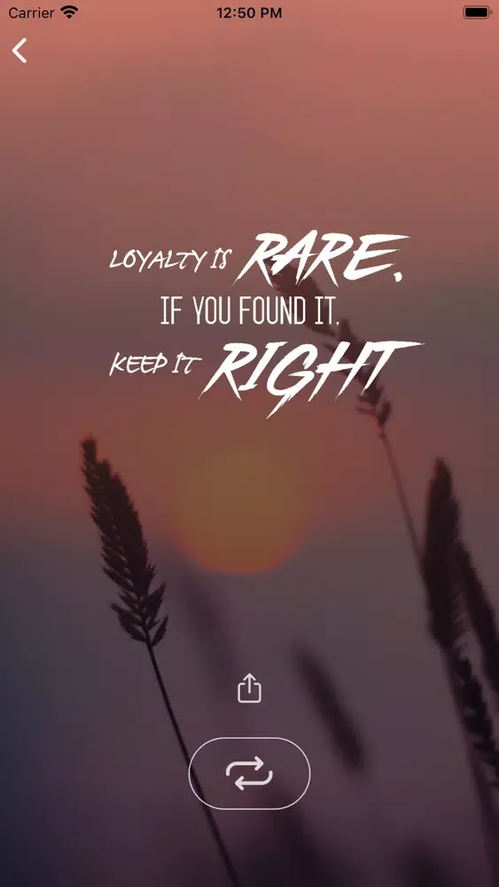 Ảnh chụp màn hình của Motivation Daily Quotes App