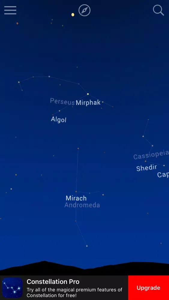 Capturas de tela do Starry Night Sky Constellation