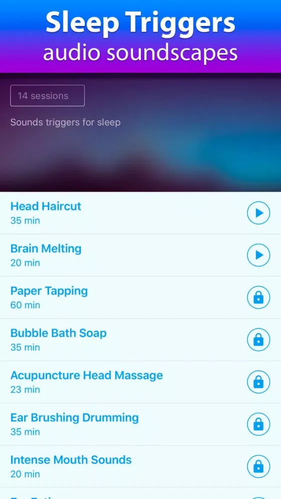 Capturas de pantalla de Sleep Meditation Hypnosis App