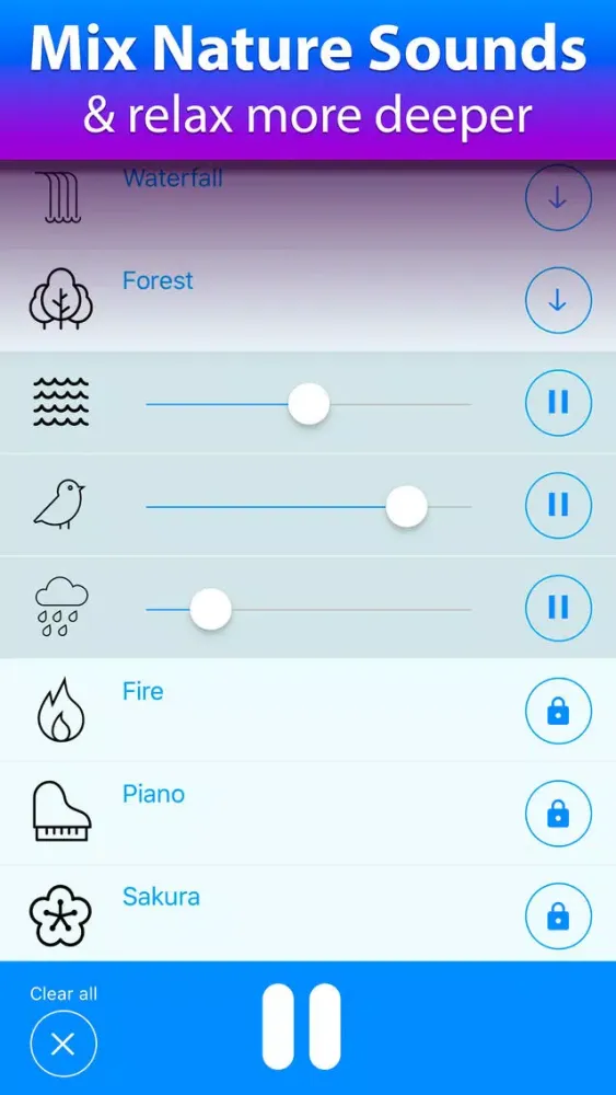 Capturas de pantalla de Sleep Meditation Hypnosis App