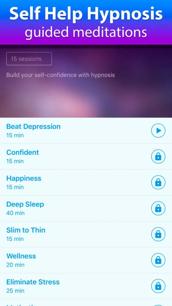 Capturas de pantalla de Sleep Meditation Hypnosis App