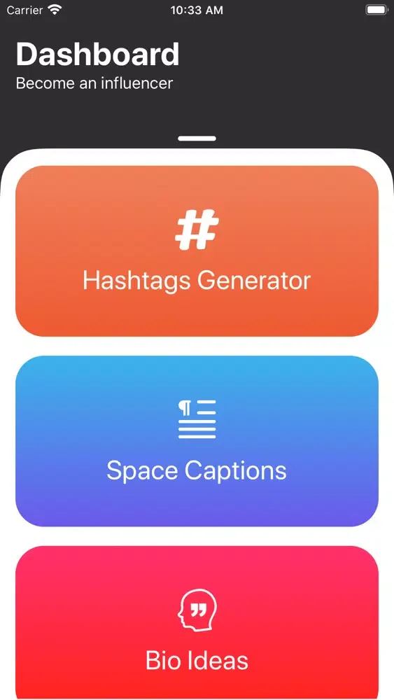 Tangkapan layar Space Caption Insta Line Break