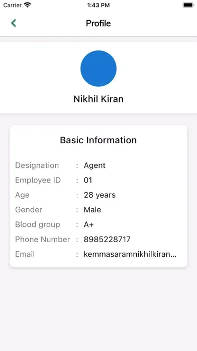 Captures d'écran de BVK Group Agent