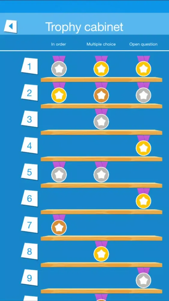 Multiplication Practice with medals Ekran Görüntüleri