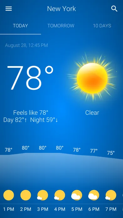 Weather: USA應用截圖