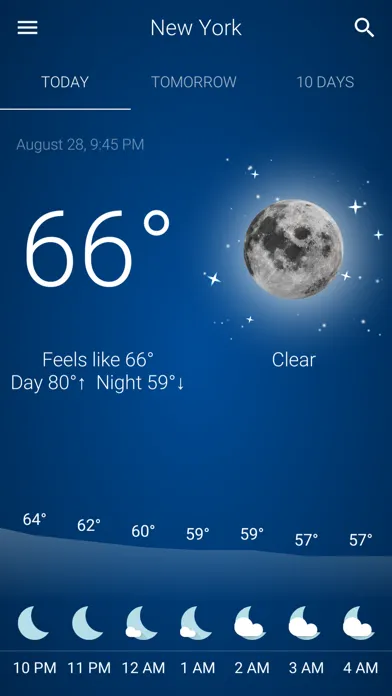 Weather: USA應用截圖