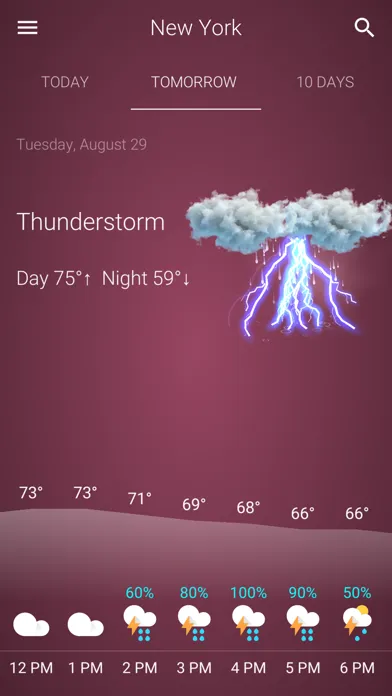 Weather: USA應用截圖
