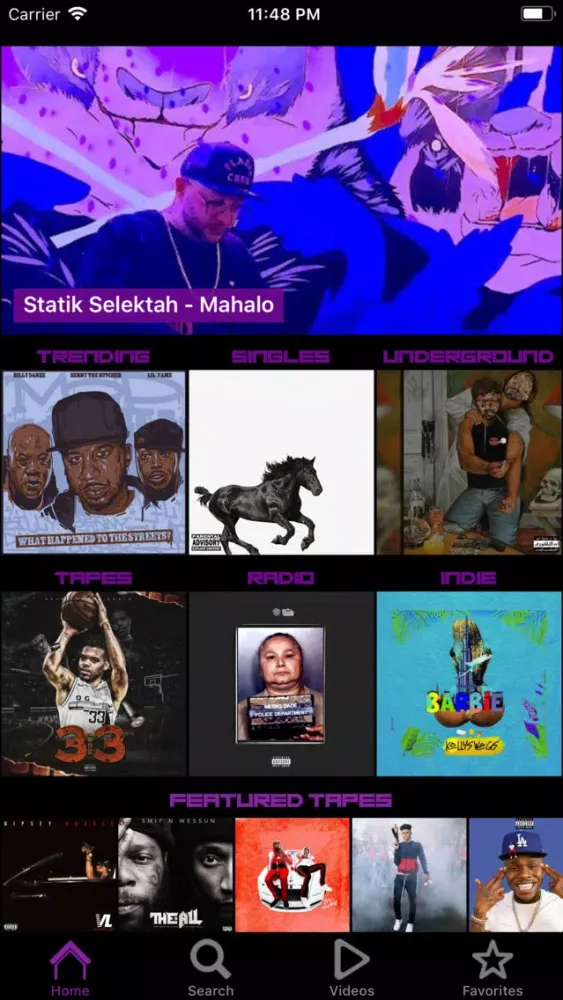 Contraband - Music & Mixtapes स्क्रीनशॉट