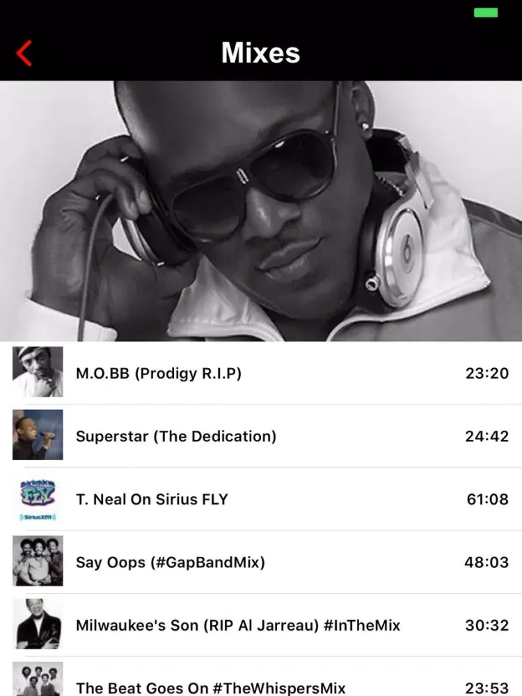 Zrzuty ekranu Core DJs iPad