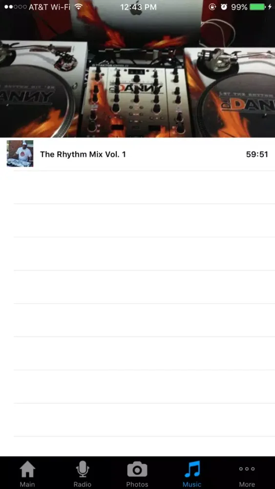 Tangkapan layar DJ Danny/Let The Rhythm Hit'em