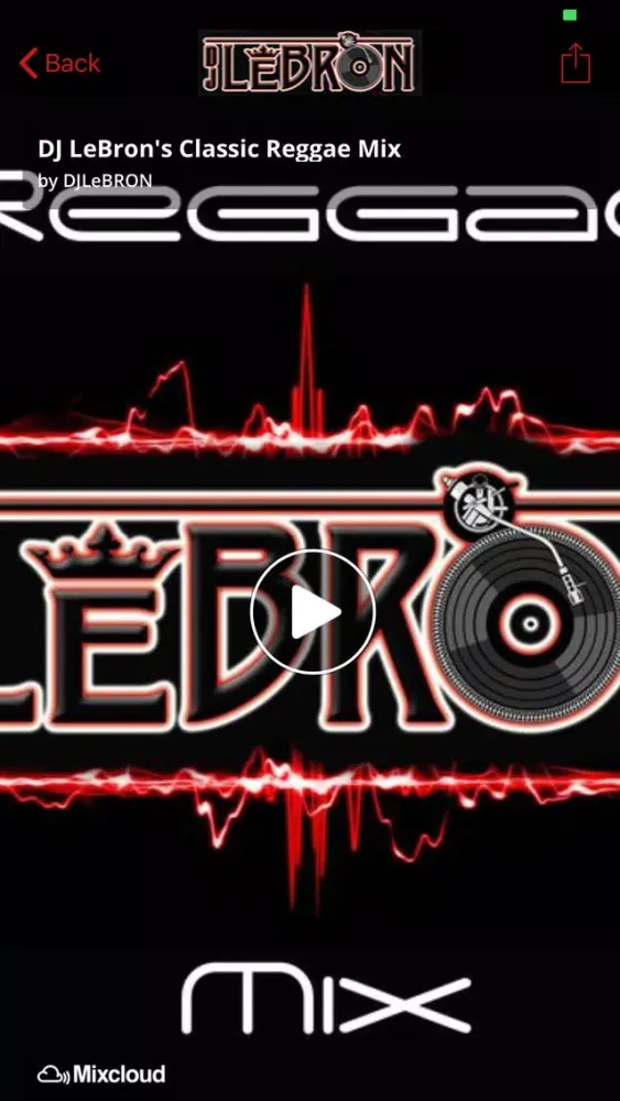 Capturas de tela do DJ LeBron
