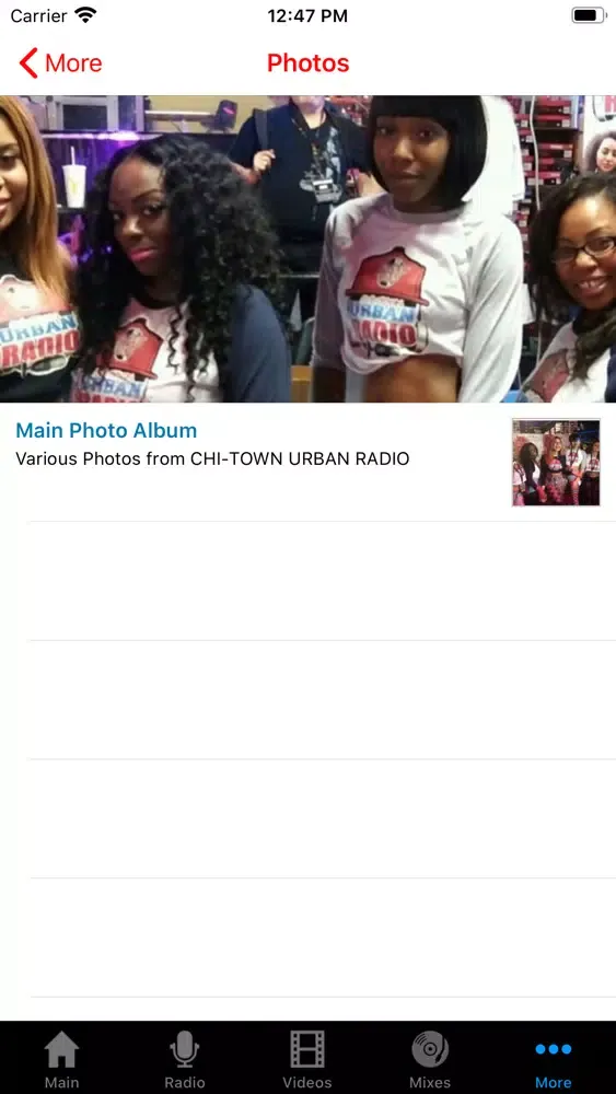 Tangkapan skrin CHI-TOWN URBAN RADIO