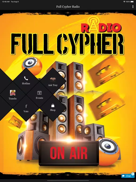 Full Cypher Radio iPad  Screenshots