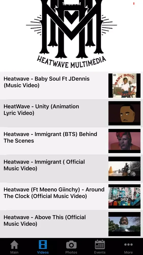 Heatwave Multimedia Screenshots