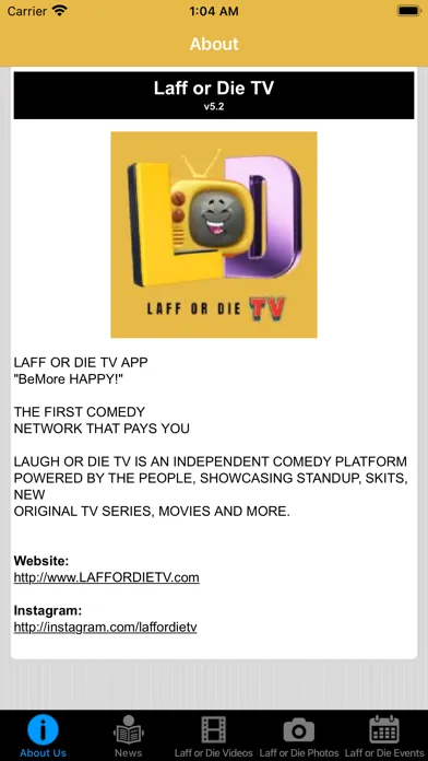 Laff or Die TV Screenshots